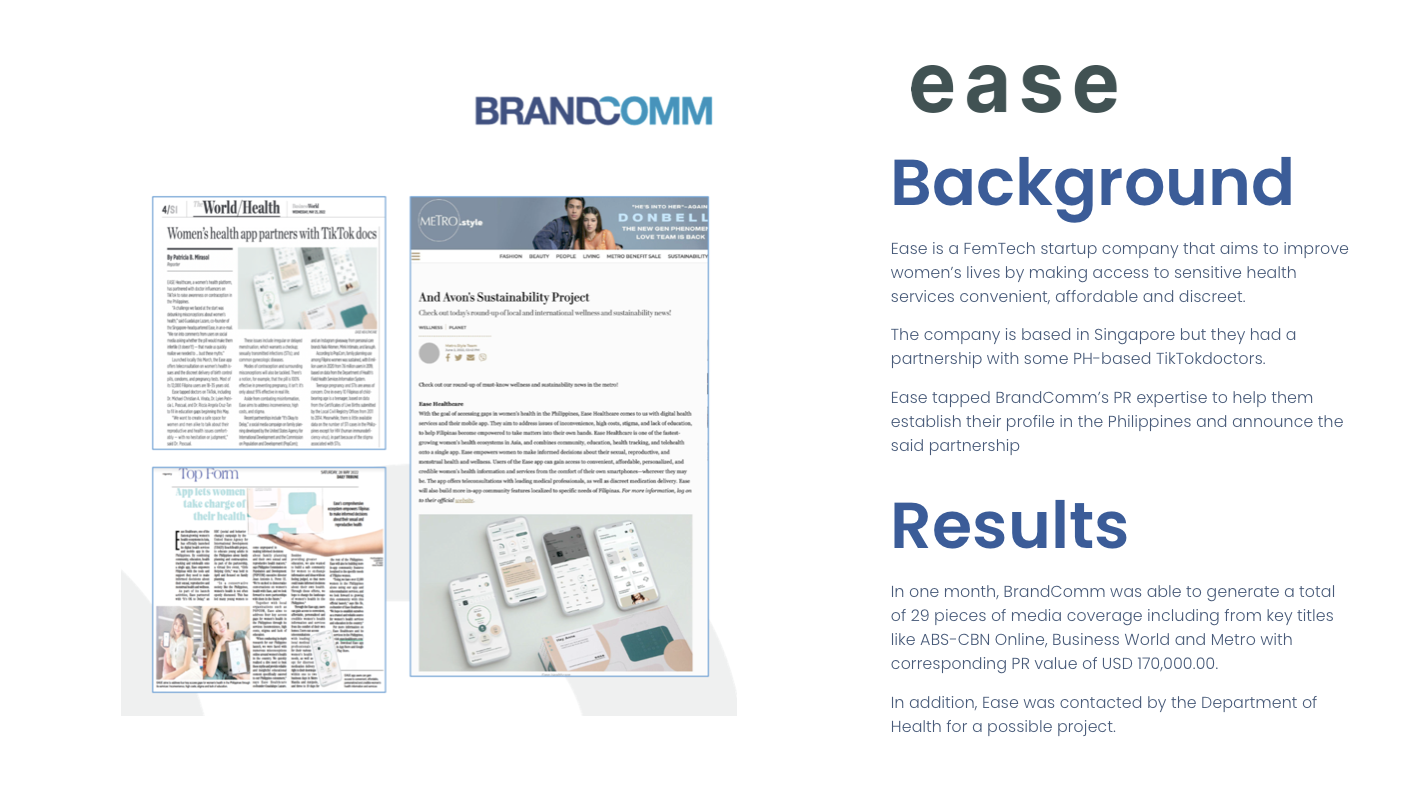 case study of Ease