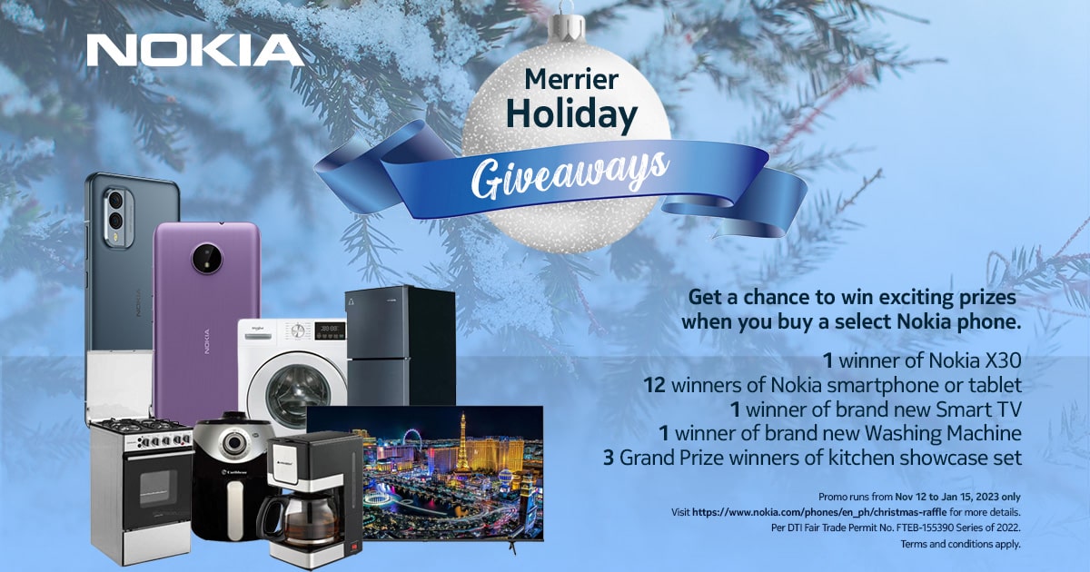 <strong>Make holidays merrier, join the Nokia mobile Christmas Raffle Promo</strong>