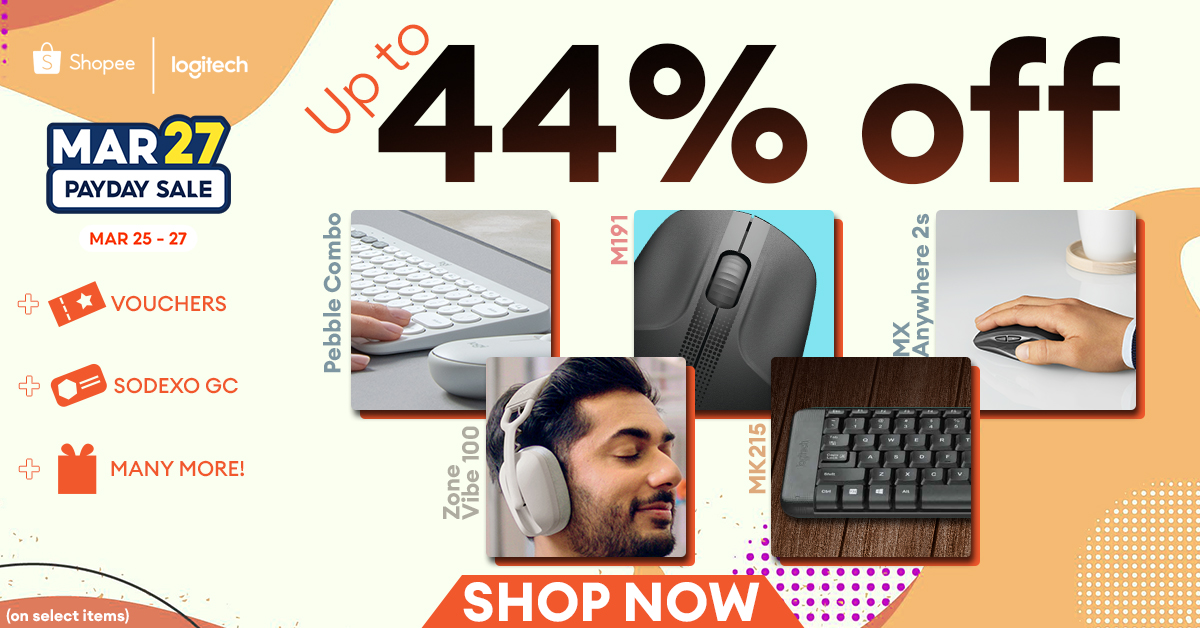 Logitech Lights Up Shopee’s Mega Deal Sale with Thrilling Tech Deals