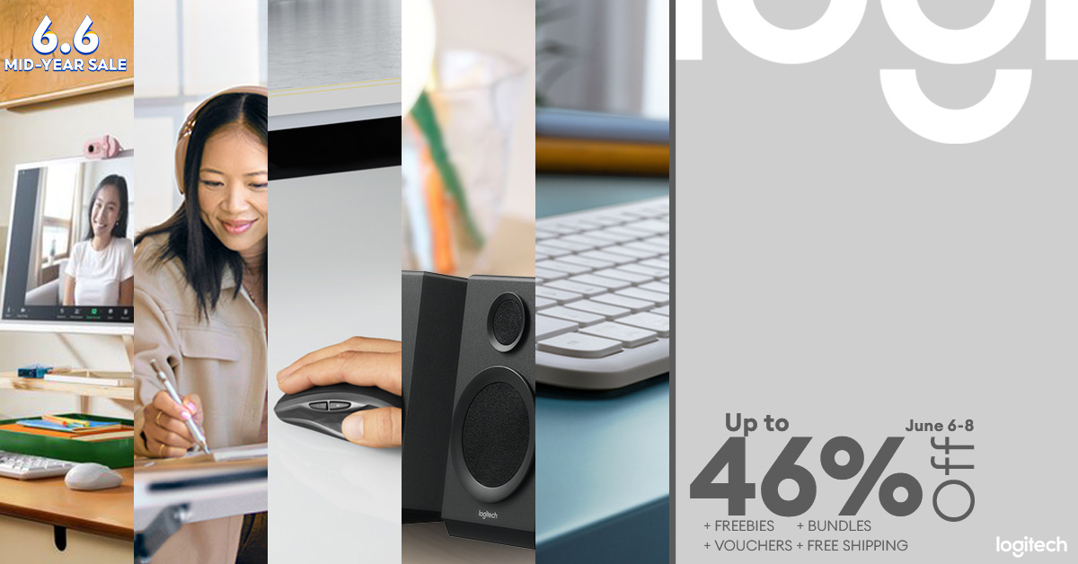 Logitech Rolls Out Exciting 6.6 Tech Sale on Shopee!