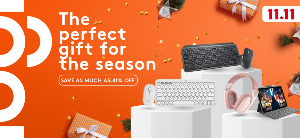 Logitech 11.11 Shopee sale