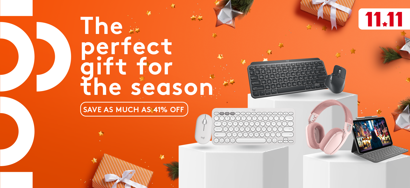 Spread the Holiday Cheer with Festive Deals on Logitech’s 11.11 Mega Pamasko Shopee Sale  