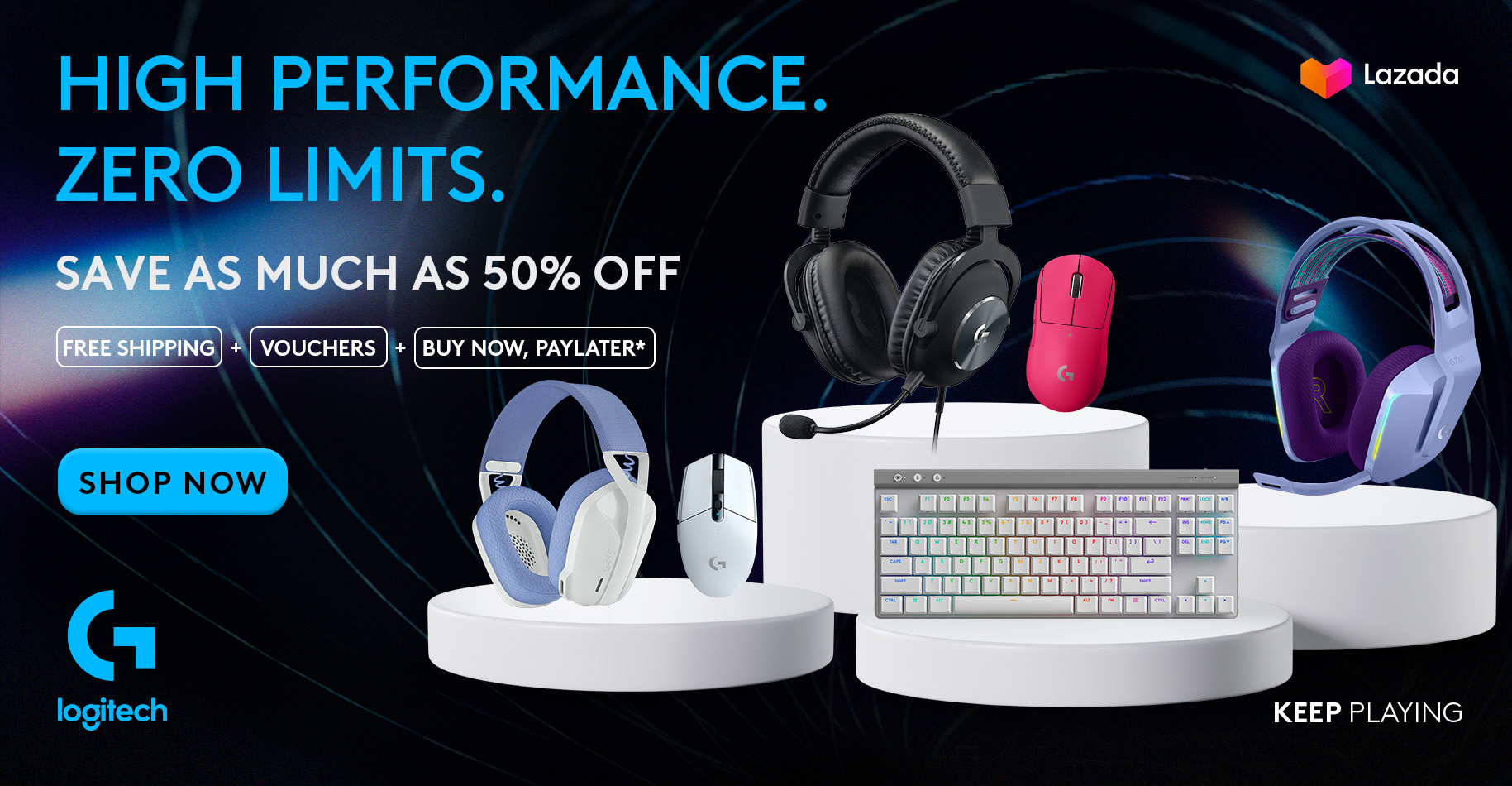 Logitech Celebrates Lazada’s Birthday with Awesome Tech Discounts this 3.3 Pasabog Sale! 