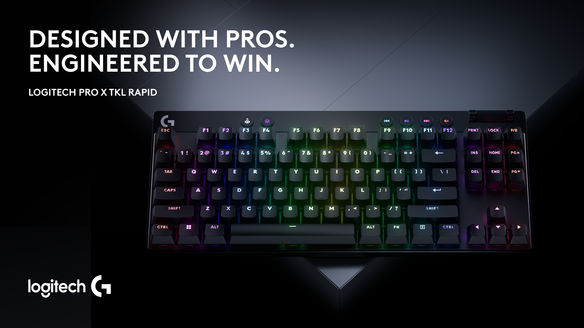 Unleash Your Gaming Prowess with the Logitech G PRO X TKL Rapid Keyboard