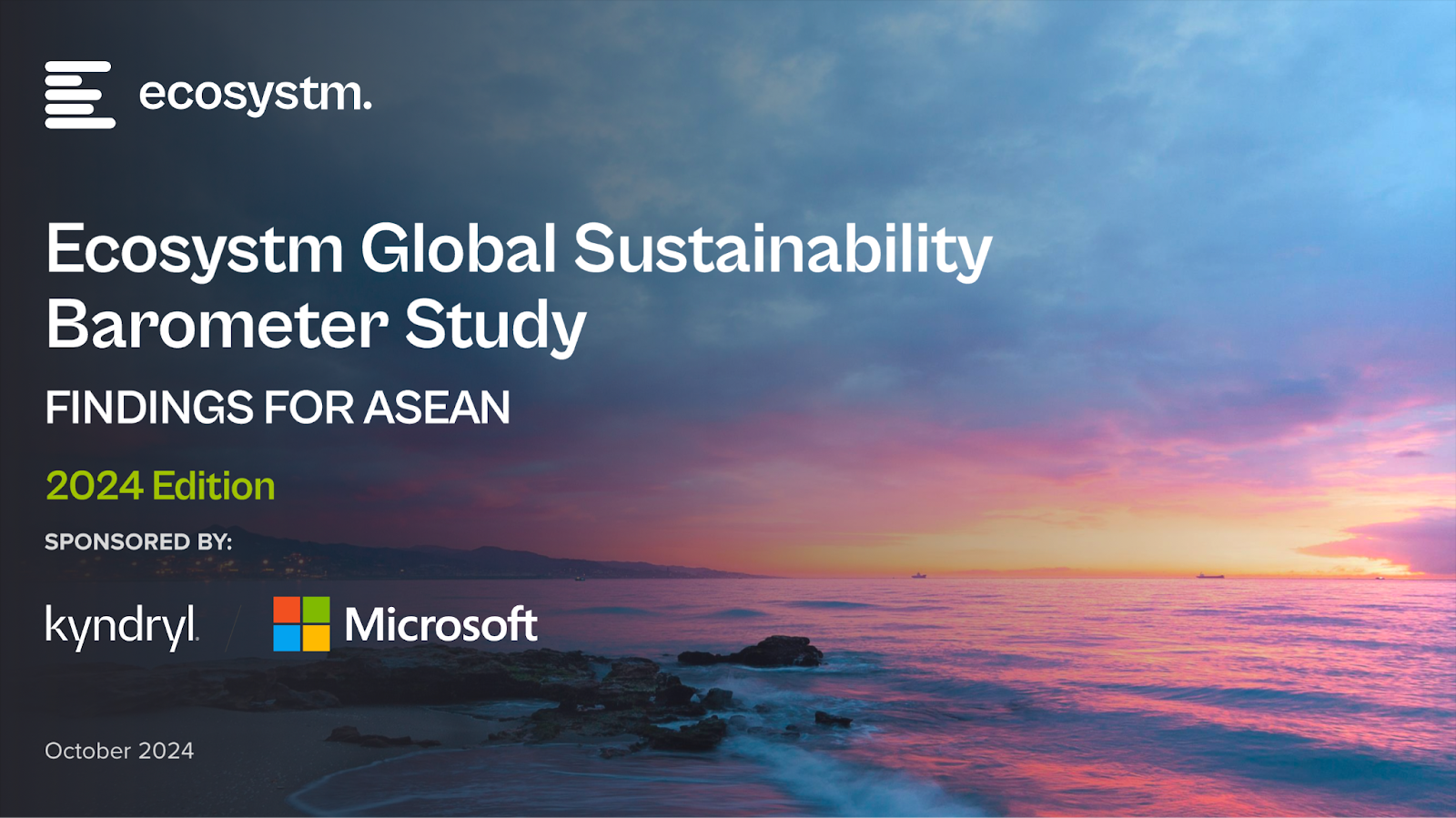 Kyndryl and Microsoft Study states sustainability a Priority for Most Filipino Firms, Yet Progress is Stalling